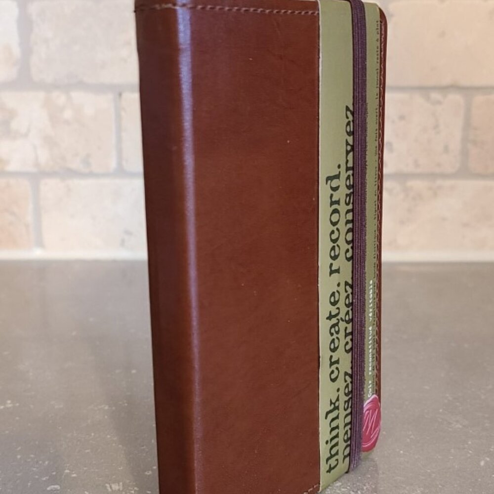 Moleskine-like Markings Writer's Leather Notepad